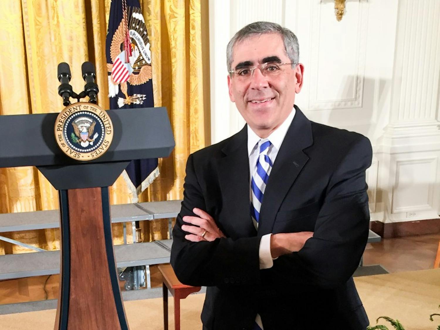 Michael Schoenfeld has served as Duke's vice president for public affairs and government relations since 2008.&nbsp;