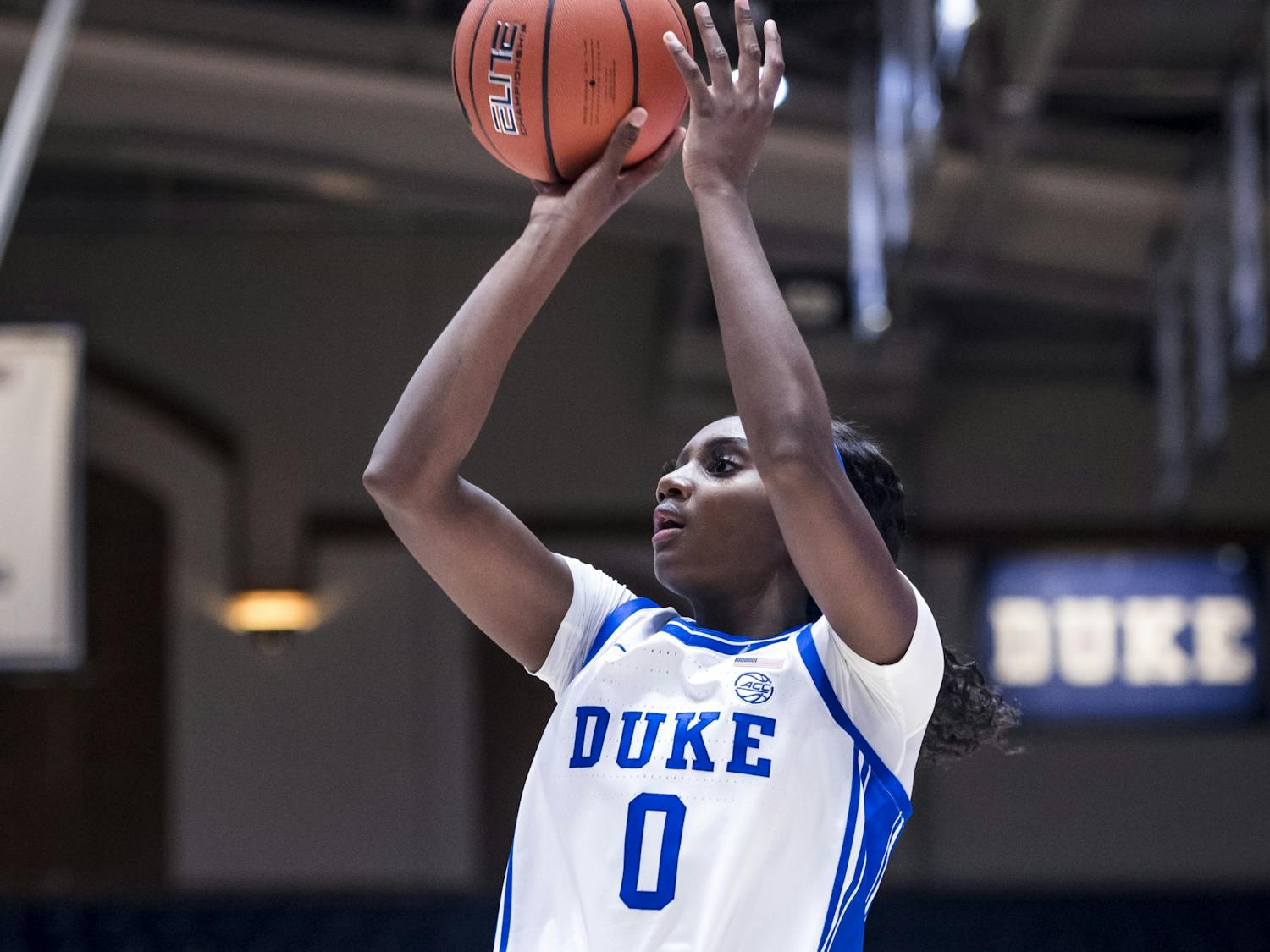 Sophomore Jaida Patrick notched a career-high 21 points as Duke cruised past Longwood.