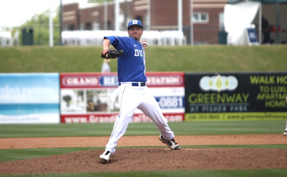 Nick Hendrix is one of several Blue Devil pitchers competing for the  final spot in the starting rotation as the regular season nears.