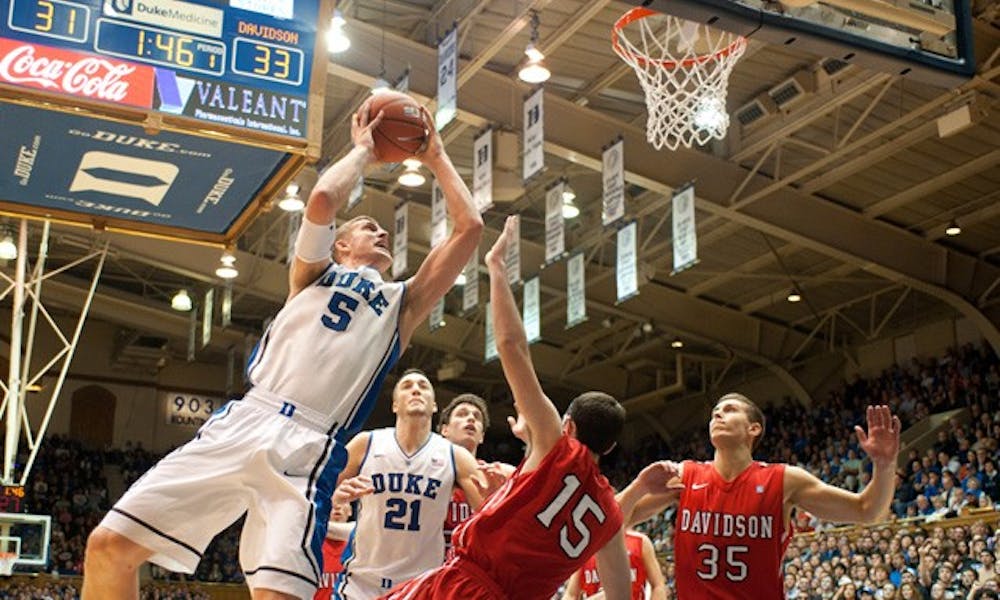 Mason Plumlee had 16 points and 13 rebounds against the Wildcats, his second double-double of the season.