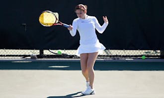 No. 47 Elizabeth Plotkin could move her record to 11-0 with a win against N.C. State.