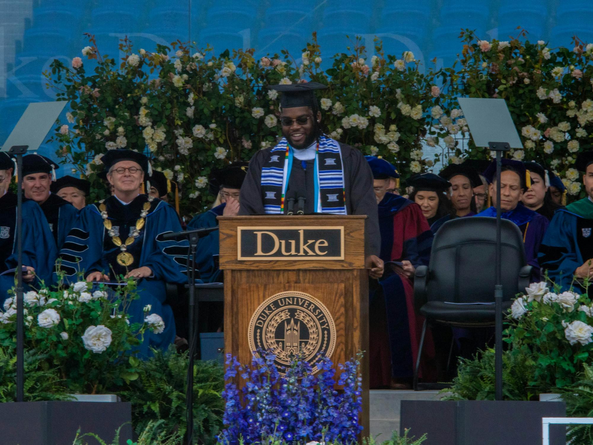 ‘Our next chapter of forever’ Student speakers KyleBrandon Denis