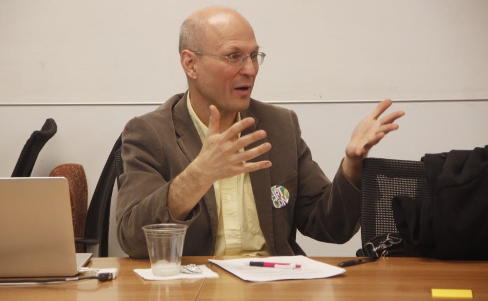 Scott Lindroth (above) is the vice provost for the arts at Duke.