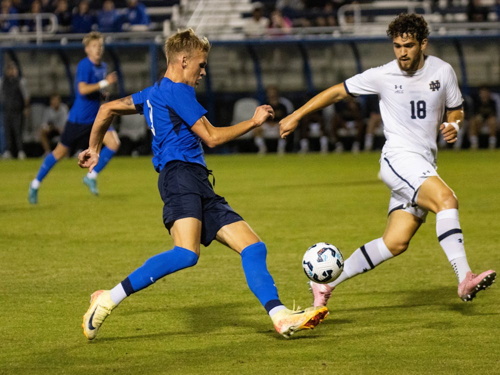 <p>Ulfur Bjornsson scored his 12th goal of the season against Notre Dame.&nbsp;</p>