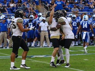 Duke lost to Wake Forest for the first time since 2011 in Week 2 and is now favored by ESPN's Football Power Index to win two games the rest of the season.