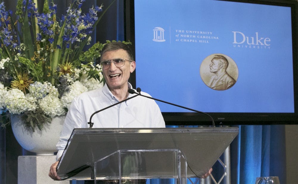 Robert Lefkowitz won the Nobel Prize in chemistry in  October 2012.