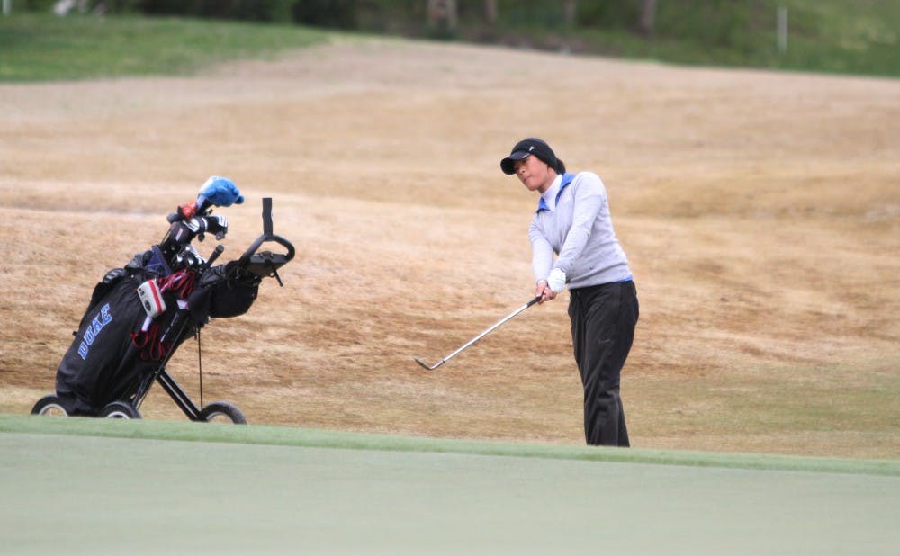 <p>Senior Celine Boutier leads the Blue Devils across town to Chapel Hill with a third consecutive title at the Tar Heel Invitational in their sights.</p>