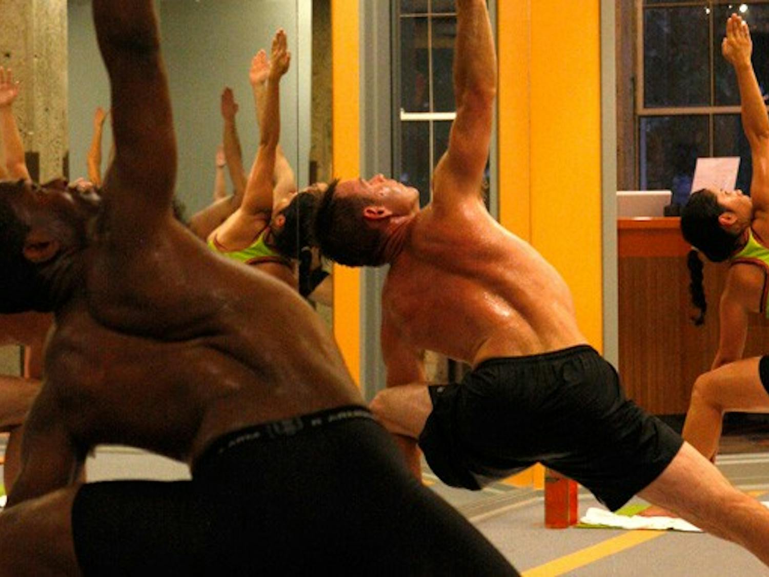 Bikram Yoga Durham, a new studio in Durham, offers yoga classes in 105-degree heat and 40 to 50 percent humidity.