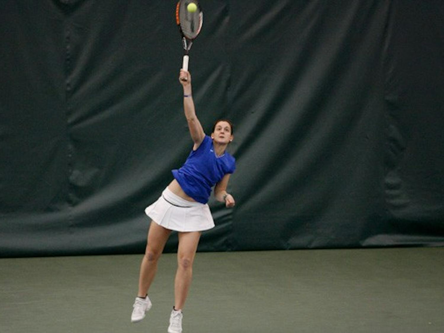 No. 1 Duke extended its winning streak and remained unbeaten on the season this weekend, sweeping Indiana 7-0 Saturday at Sheffield Tennis Center.