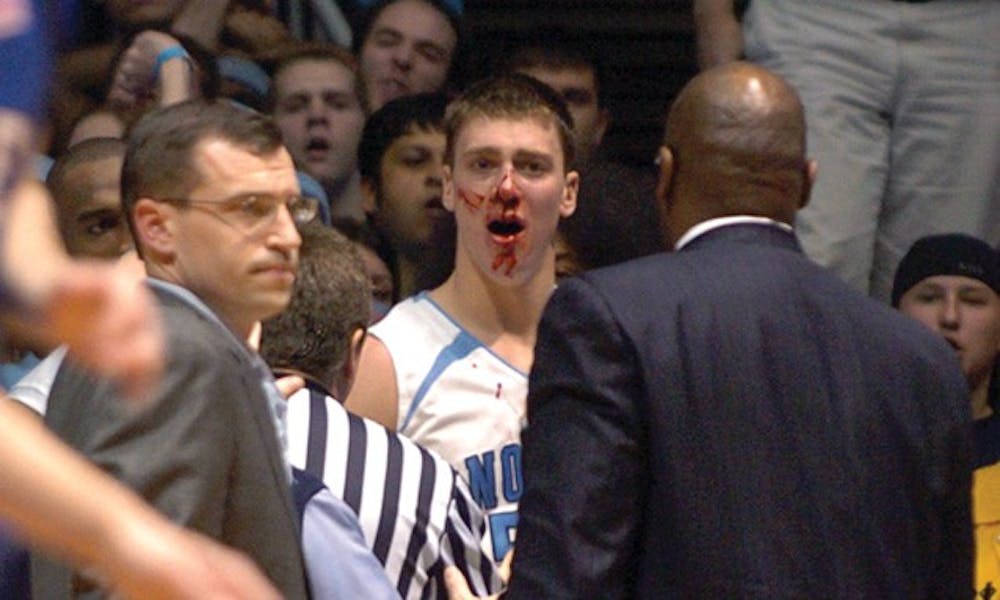 Gerald Henderson deserved an award for doing this to Tyler Hansbrough in 2007, Moore writes.