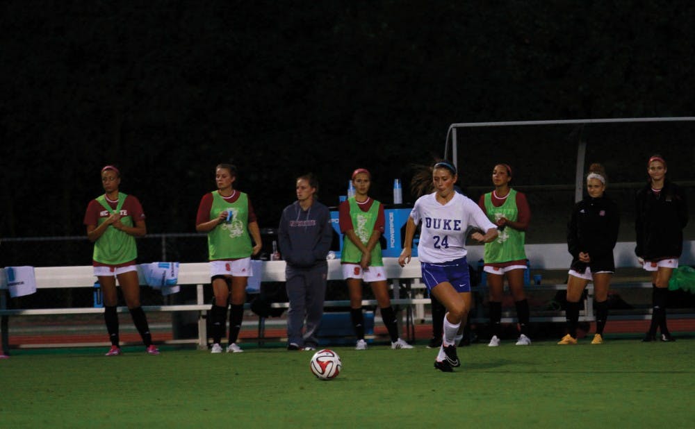 Freshman Morgan Reid has been a key piece in the Blue Devils’ young but talented back line and will look to lead the Duke defense against No.