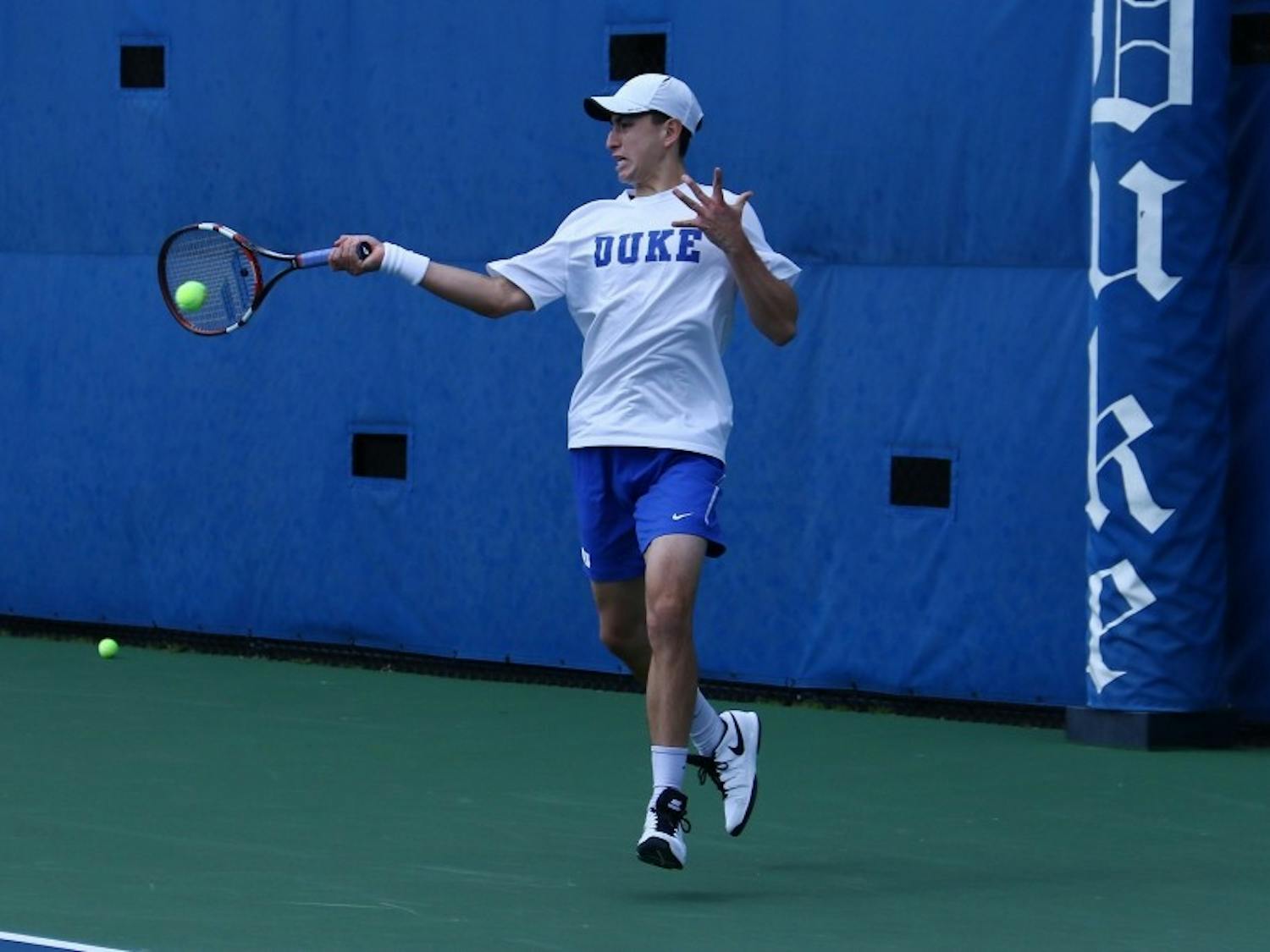 Junior Nicolas Alvarez was unable to win a match in this week's ITA All-American Championships main draw.&nbsp;