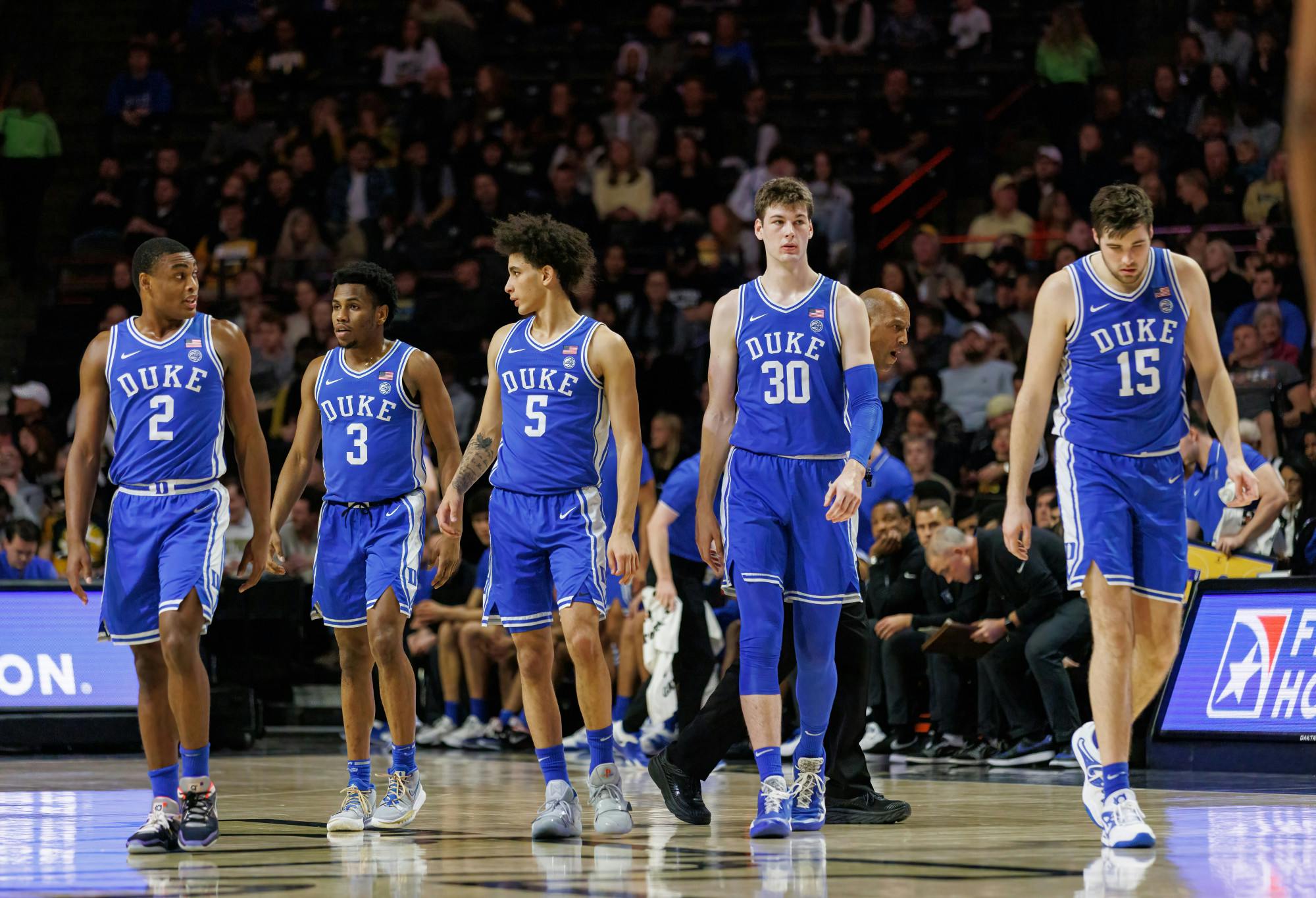 LOST IN THE FOREST: Shorthanded Duke Men's Basketball Falls On The Road ...