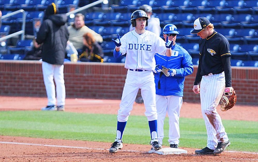 Freshman shortstop Kenny Koplove, who struggled at the beginning of the season, has hit in each of the last seven games.