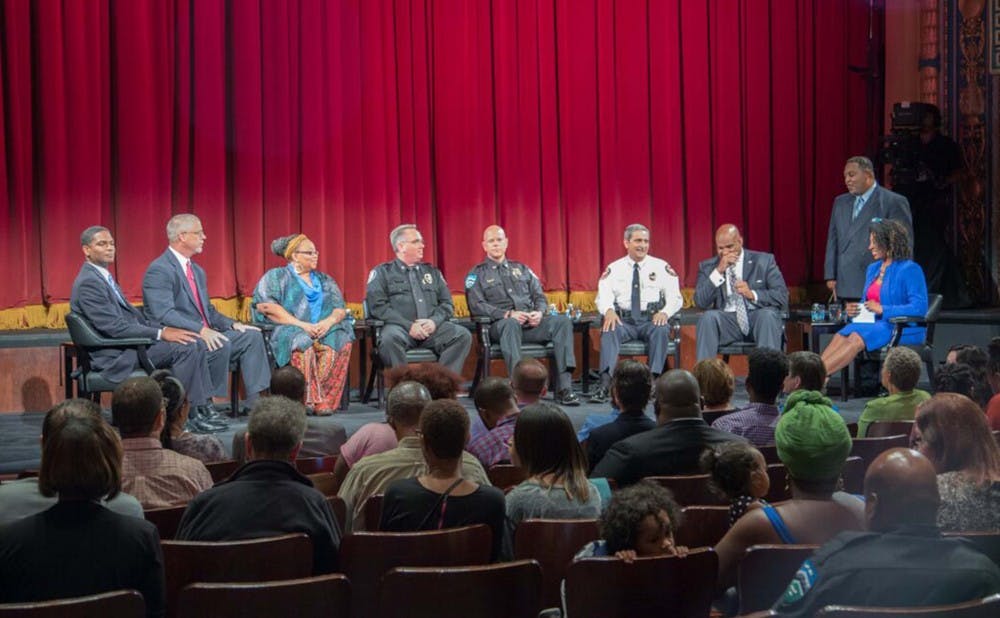 <p>N.C. community leaders, politicians and members of law enforcement discussed how to improve interactions between underprivileged communities and the police Monday evening.</p>
