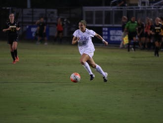 Redshirt sophomore Cassie Pecht finished two goals in a three-minute span to double Duke's lead and help the Blue Devils ease past Appalachian State Thursday night.