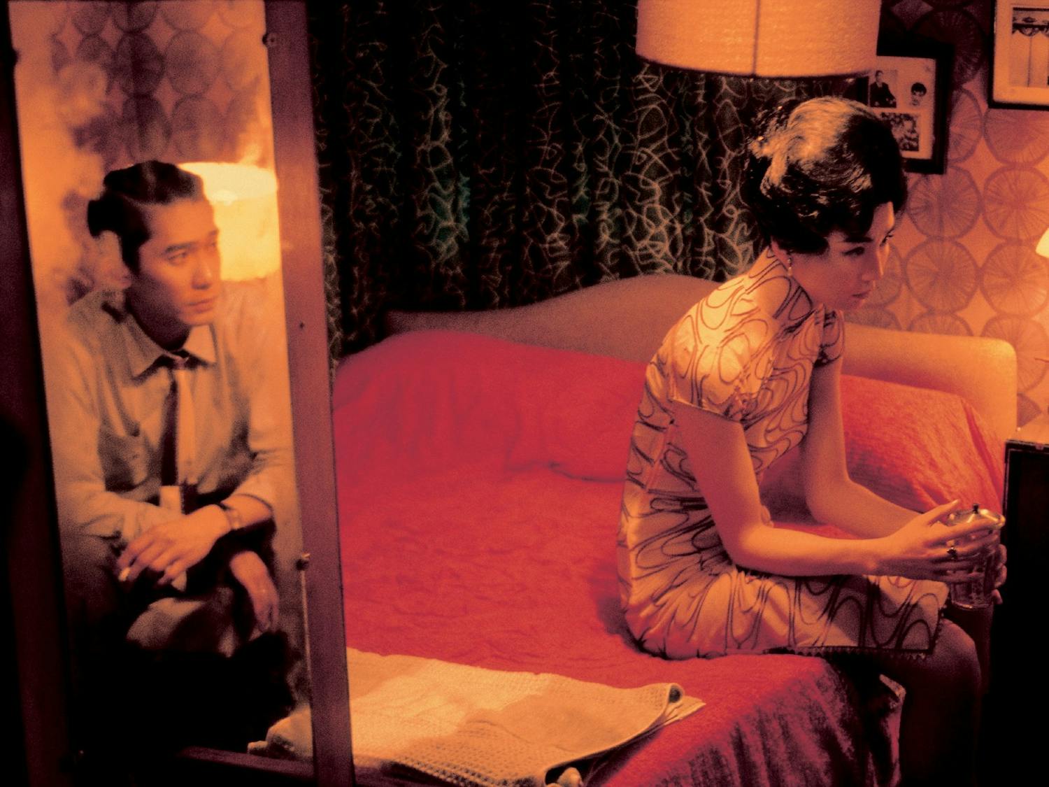 Wong Kar-wai’s 2000 film “In the Mood for Love” tells the story of a man and a woman whose spouses have an affair together and who slowly develop feelings for each other.