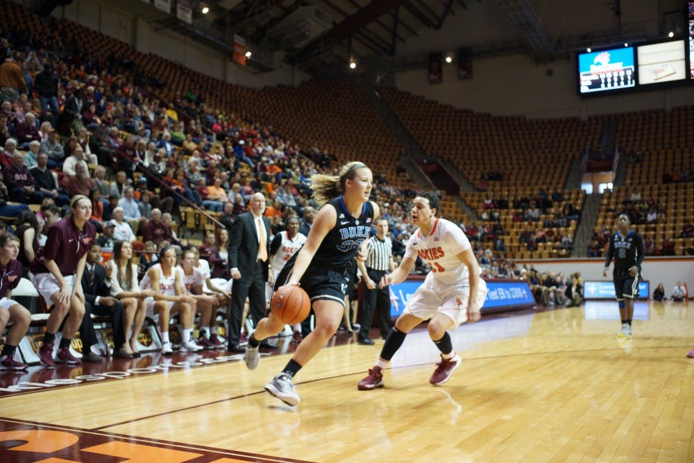 Tricia Liston scored 22 points, and none were bigger than the free throws she hit down the stretch to seal the victory for Duke.