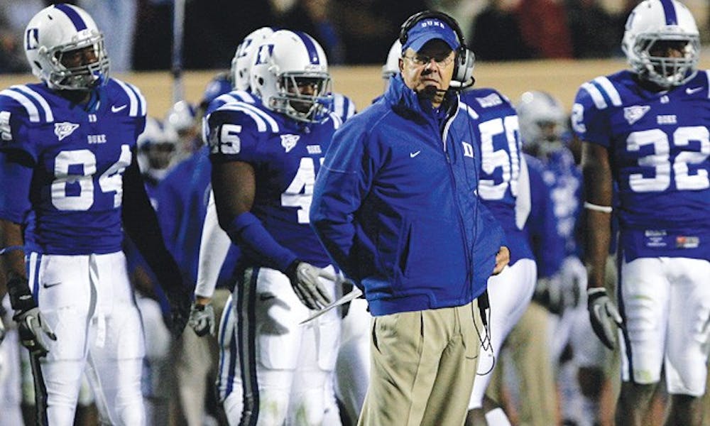 In a teleconference Monday, head coach David Cutcliffe talked about what Duke will focus on as it enters its spring practices.