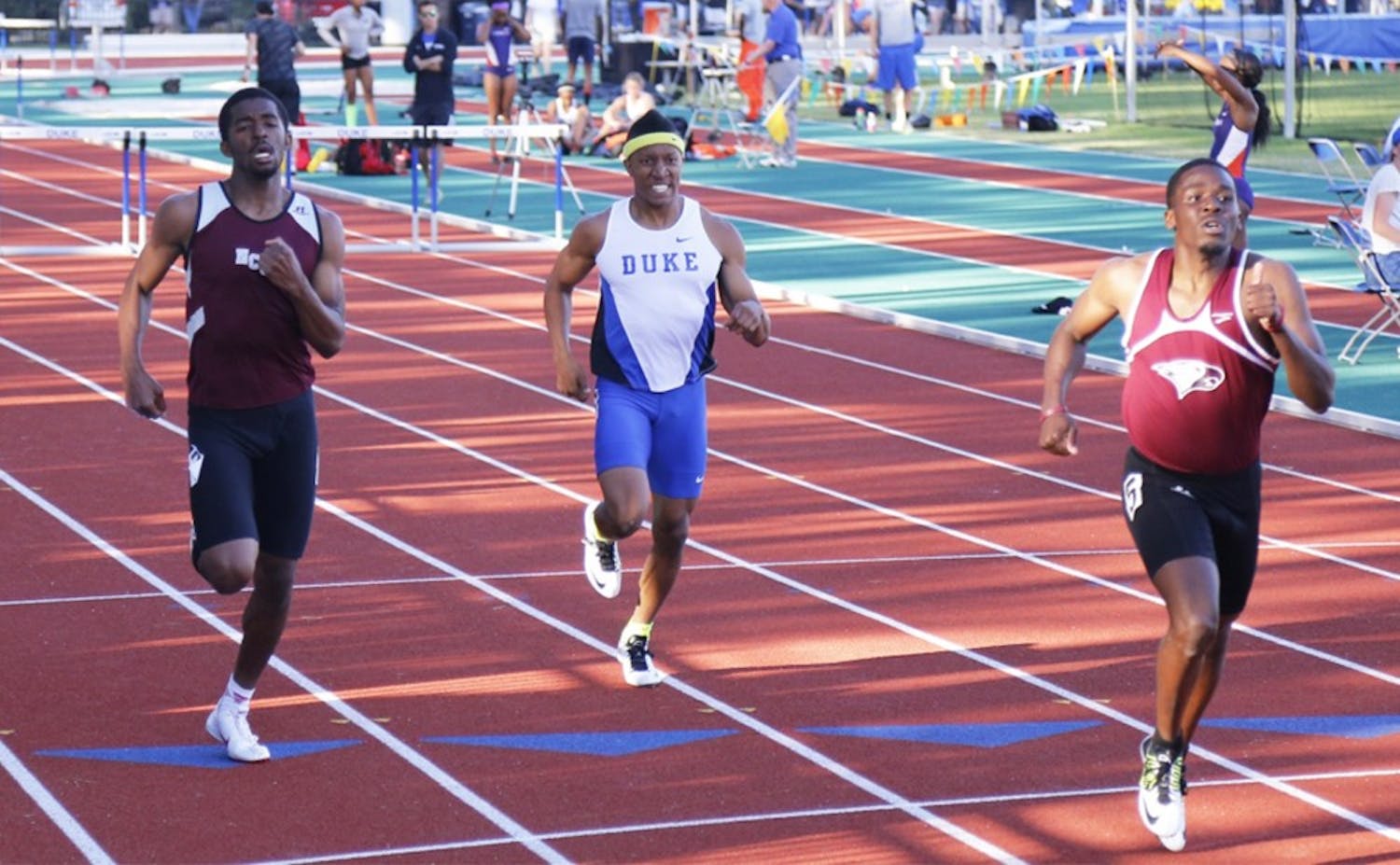 Junior&nbsp;Chaz Hawkins will run the 200 meters for the first time this outdoor season&nbsp;this weekend at the Duke Invitational&nbsp;in addition to competing the discus and pole vault.