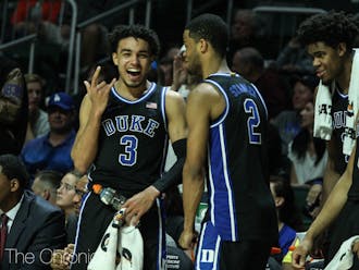 Duke has defeated its first three ACC opponents by an average of 28.7 points per game