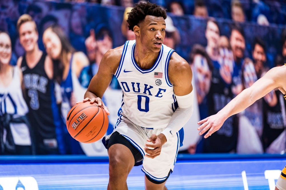 Wendell Moore Jr. paced the Blue Devils from start to finish