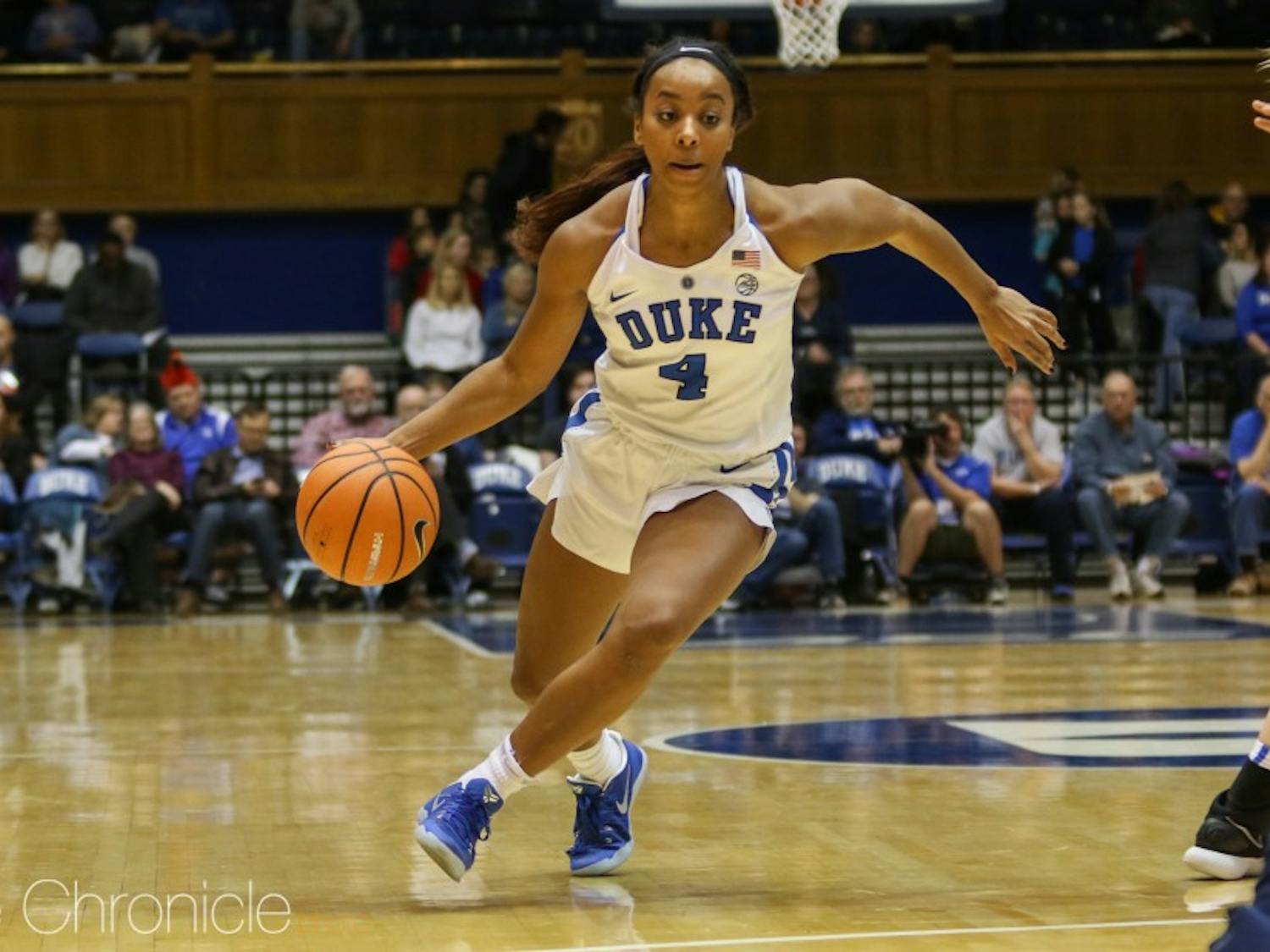 Lexie Brown scored all 14 of her points Sunday in the second half.
