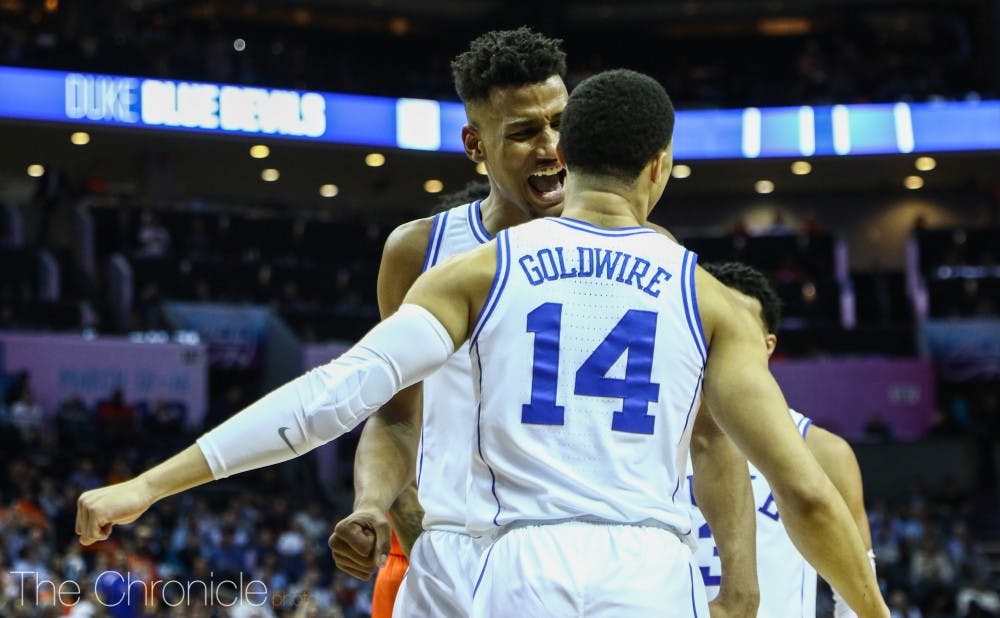 Goldwire sparked the Blue Devils in multiple games last year with his defensive prowess.