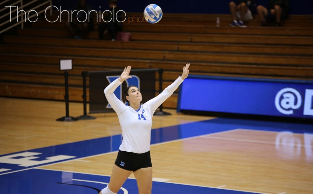 Chloe DiPasquale and Duke's defensive specialists have picked up their level of play recently as the Blue Devils have won five of six.