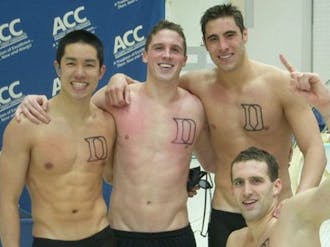 For the first time in Duke history, a men’s relay team won first place in the ACCs.