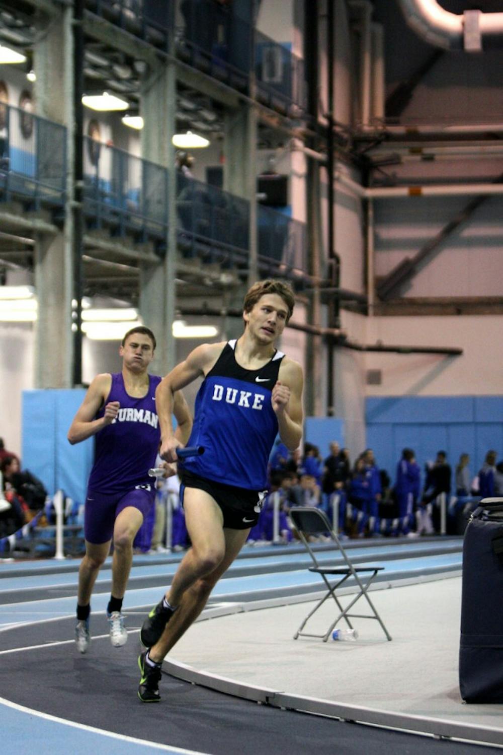 Nate McClafferty and the Duke distance medley relay team finished fifth with a time of 9:52.96 at the Millrose Games.