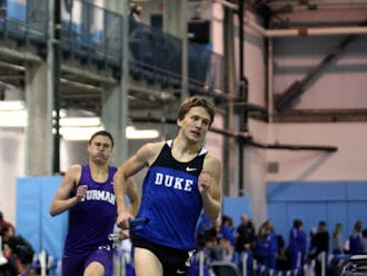 Nate McClafferty and the Duke distance medley relay team finished fifth with a time of 9:52.96 at the Millrose Games.