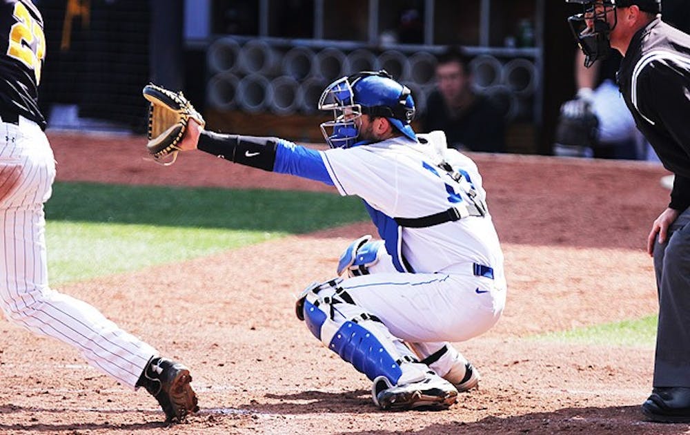 Duke catcher Mike Rosenfeld went 9-for-11 in the series against Towson, upping his batting average to .457 on the season.