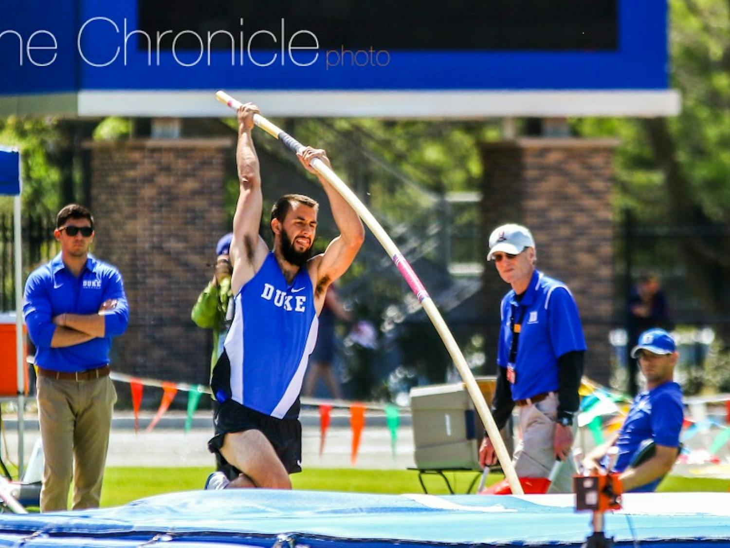 The Blue Devils are hoping for another strong performance in the field events this weekend.&nbsp;