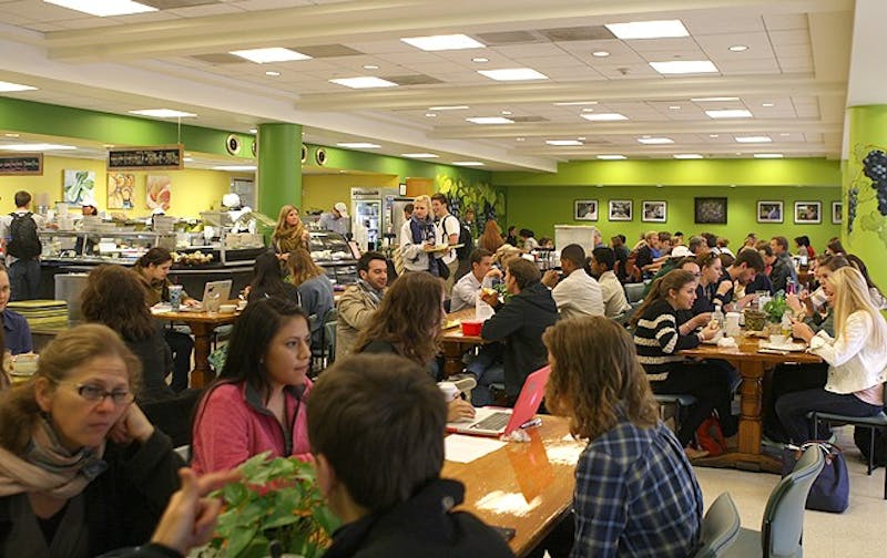 Approximately 600 to 800 students eat lunch in the Divinity School location every day.
