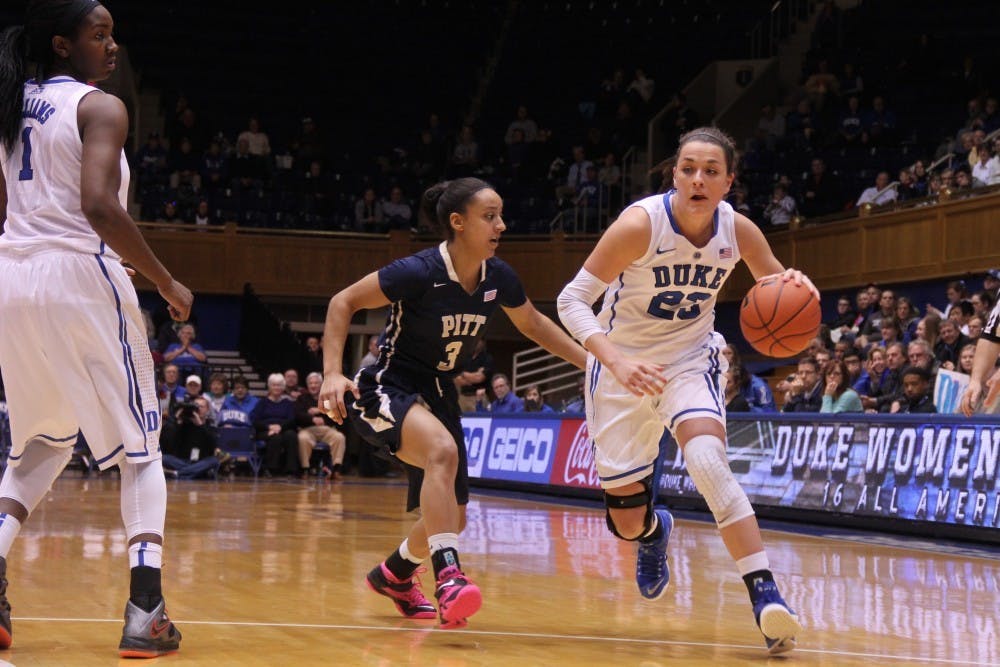 Lindsey Harding was a vital part to Duke's storied season, scoring 13.6 points per game and serving as the floor general. 