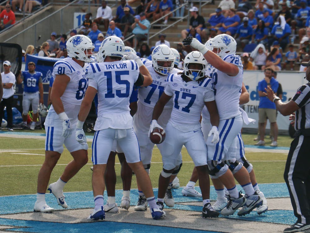 Graduate running back Star Thomas got the start against North Carolina. 