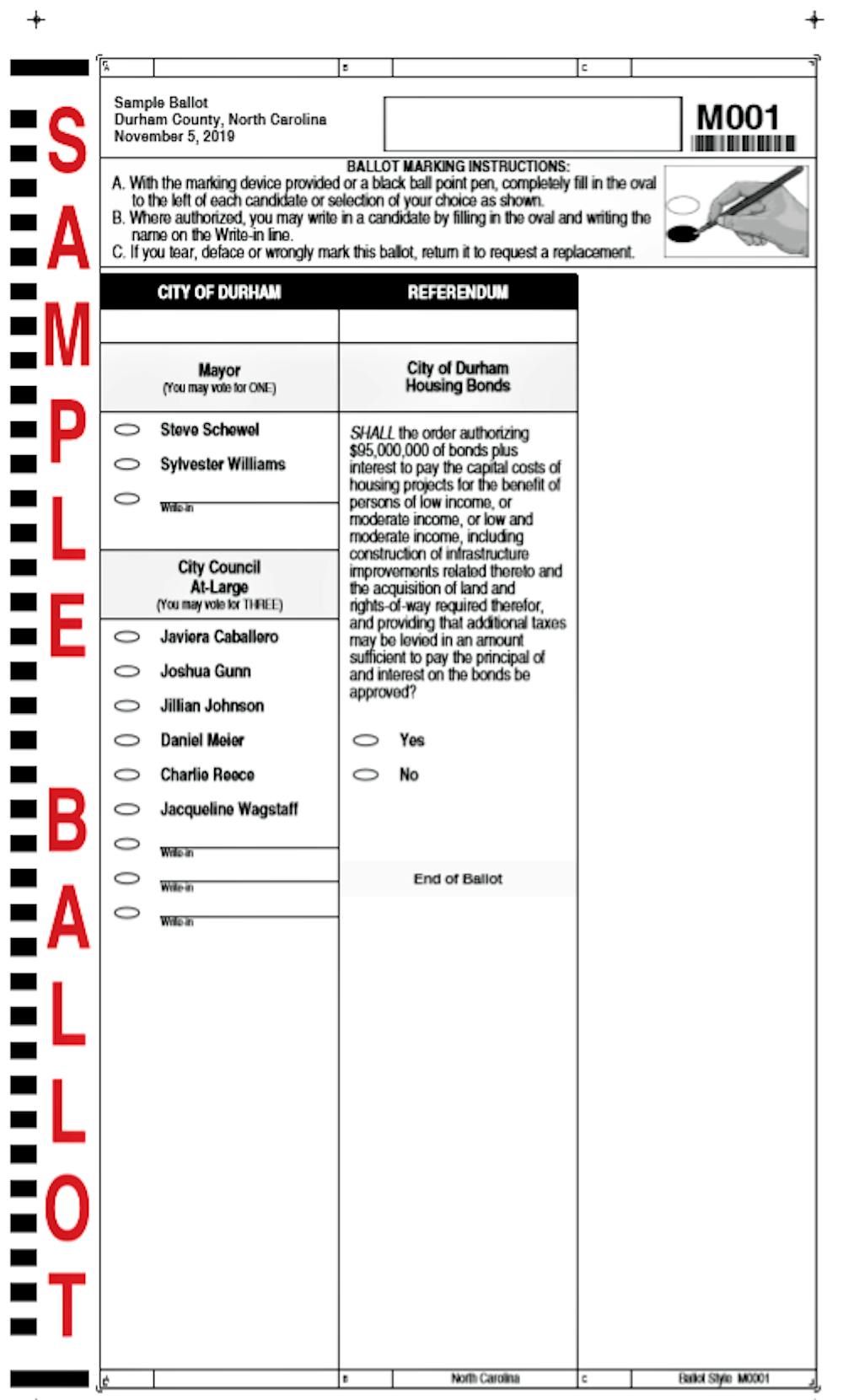 Your voting guide for the Durham elections The Chronicle