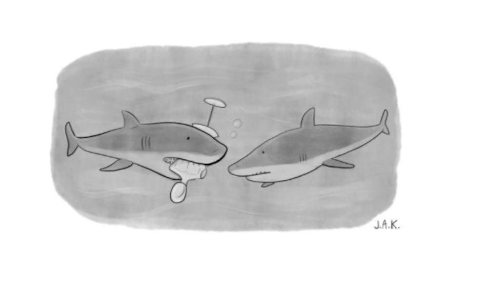 <p>Vincent Conitzer is one of three finalist's in The New Yorker's caption contest this week.&nbsp;</p>