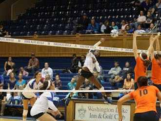 Duke overcame a slow first set to defeat Syracuse 3-1 Friday night at Cameron Indoor Stadium.