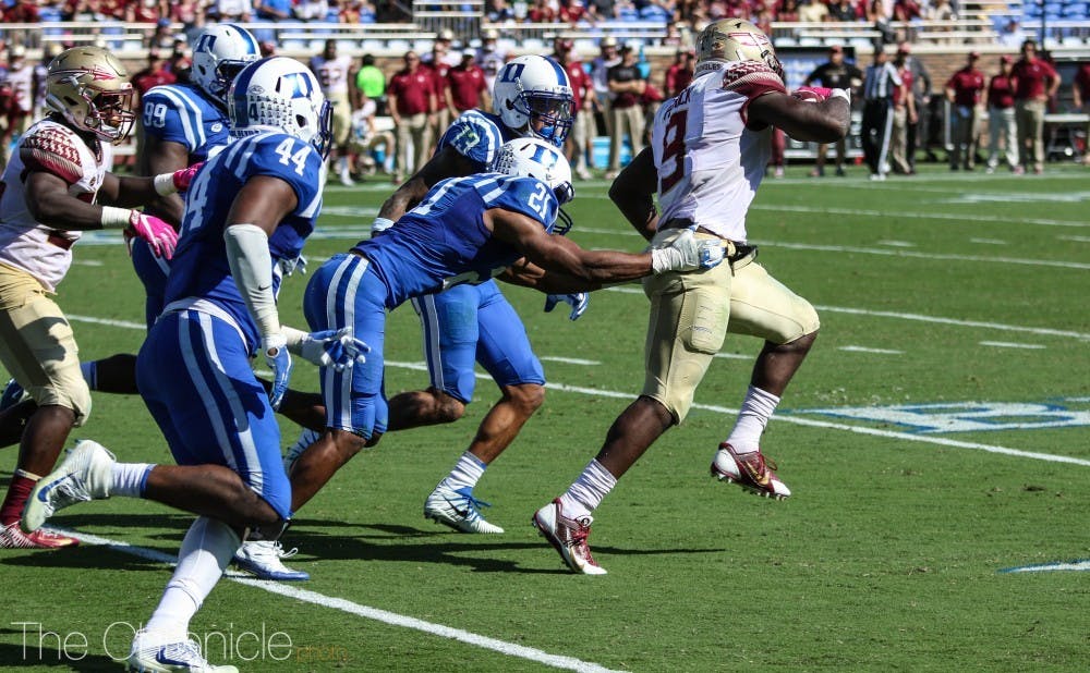 Florida State's physical runners were too much for Duke to handle. 