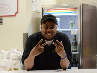 Javon Singletary gives Duke students an experience much more valuable than food points can buy.