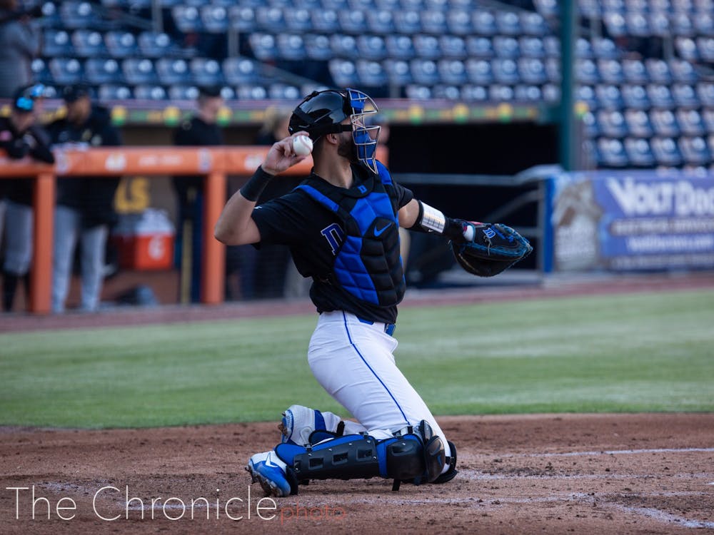 Michael Rothenberg provided some pop at the plate for the Blue Devils.