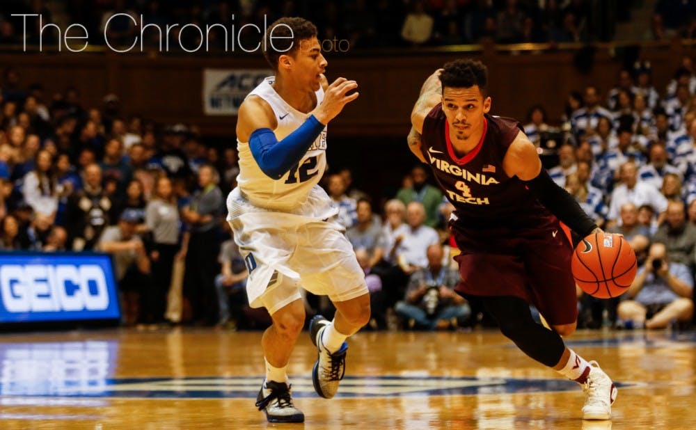 <p>Guard Seth Allen will lead Virginia Tech's&nbsp;backcourt and could develop into the team’s go-to scorer as the year progresses.&nbsp;</p>