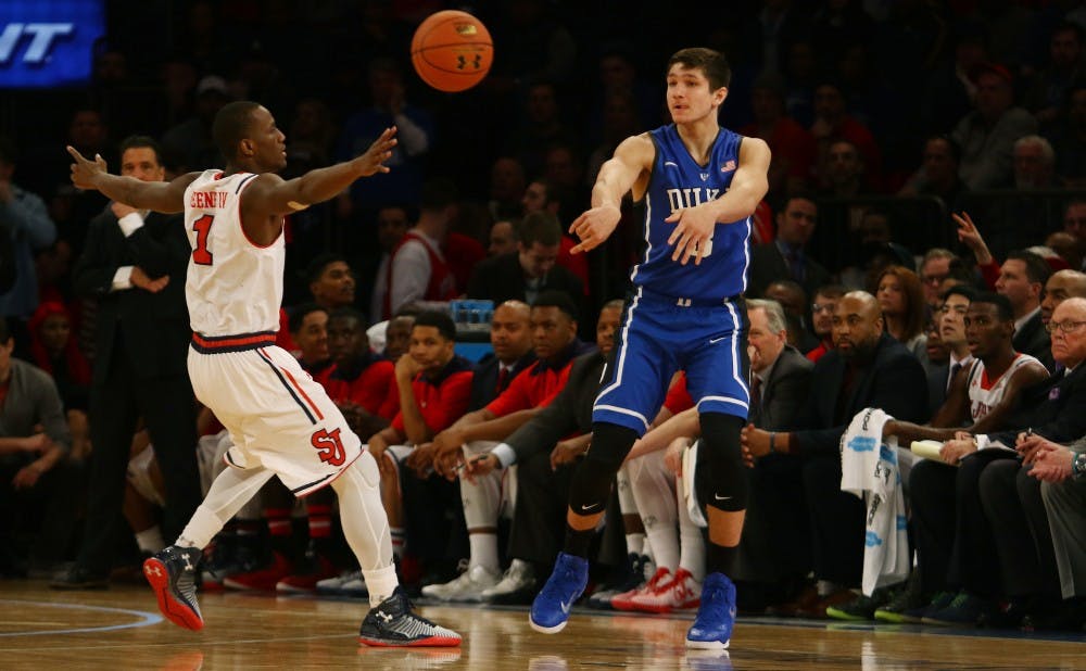 Freshman Grayson Allen has played just 17 minutes in ACC games this year but could be a difference-maker thanks to the dismissal of Rasheed Sulaimon.