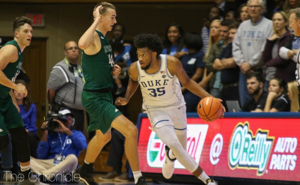 Marvin Bagley III is one of Duke’s best athletes and could throw down several highlight-reel dunks in what will likely be his lone season at Duke.