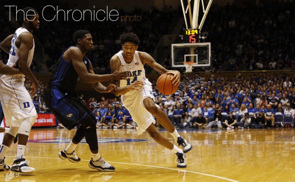 Freshman Brandon Ingram followed up his 24-point outburst against Indiana with 23 more Saturday against Buffalo.