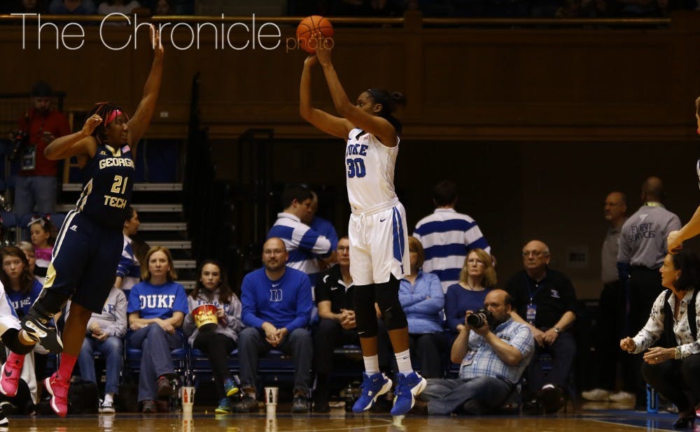 For graduate student Amber Henson, Senior Day was a microcosm of her Blue Devil career, as she and multiple other Duke players had to be tended to with injuries.
