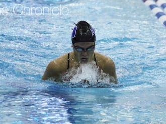 The Blue Devils notched a number of top-three finishes in their second meet of the year.