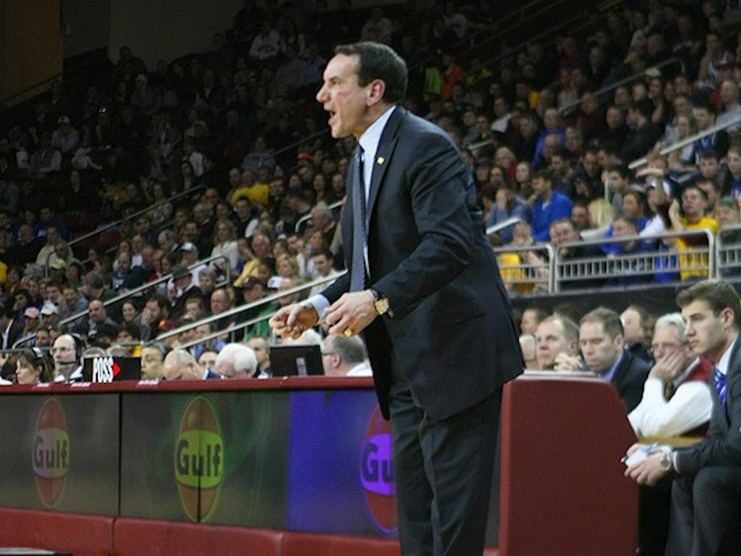Mike Krzyzewski will need to pump up his players to match the intensity of a hungry North Carolina team.